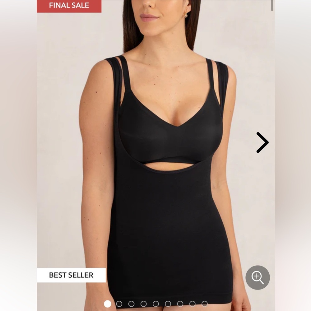 Shapermint Essentials Open Bust ShaperCami, Size 2XL